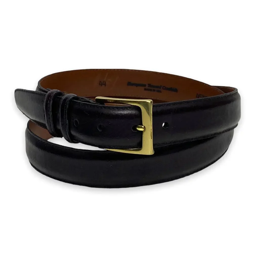Men’s Johnston & Murphy Dark Brown Leather Belt 44